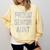2018 Senior Aunt SEN18R Class Graduation Party T Shirt Comfort Colors Sweatshirt Butter