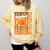 2026 Basketball Senior Dad Graduation Matching Family Comfort Colors Sweatshirt Butter