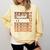2026 Football Senior Brother Graduation Matching Family Comfort Colors Sweatshirt Butter