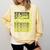 2026 Tennis Senior Brother Graduation Matching Family Comfort Colors Sweatshirt Butter