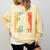 4th Grade Level Complete Gamer Class Of 2023 Graduation Comfort Colors Sweatshirt Butter