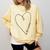 Accountant Heart Shirt Graduation Comfort Colors Sweatshirt Butter