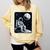 Aesthetic Spaceman Astronaut On The Moon Space Introvert Comfort Colors Sweatshirt Butter