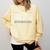 Anthropology Major College Graduation Gift Comfort Colors Sweatshirt Butter