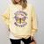 Antisocial Butterfly Groovy t For Introvert Men Women Girls Comfort Colors Sweatshirt Butter