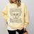 Antisocial Butterfly Quote Socially Selective Introvert Comfort Colors Sweatshirt Butter