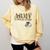 Army National Guard Mom Army National Guard Graduation Mom Comfort Colors Sweatshirt Butter