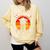 Bachelor Graduation For University Degree Party Llama Comfort Colors Sweatshirt Butter