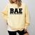 BAE And Educated Black History Month Graduation Comfort Colors Sweatshirt Butter