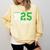 Baseball Senior Night Baseball Senior 2025 Graduation 61 Comfort Colors Sweatshirt Butter
