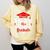 Big Sis Of a 2025 Graduate Class Senior Graduation Grad 25 Comfort Colors Sweatshirt Butter
