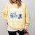 Born To Nap Forced To Exist Lazy Skeleton Couch Introverts Comfort Colors Sweatshirt Butter
