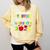 My Brother Graduated Kindergarten Class Of 2025 Graduation Comfort Colors Sweatshirt Butter