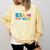 Bruh We Out Seniors End Of School Student Graduation Class Comfort Colors Sweatshirt Butter