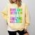 Certified Medical Assistant CMA Graduation Comfort Colors Sweatshirt Butter