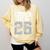 Cheer Mom Senior 2026 Cheerleaders Graduation Mother Comfort Colors Sweatshirt Butter