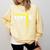 Cheerleading Senior Night Cheer Senior 2025 Graduation 11 Comfort Colors Sweatshirt Butter