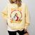 Christian Jesus Religious Sayings Catholic Introvert Comfort Colors Sweatshirt Butter