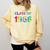 Class Of 1966 School Reunion College Highschool Graduation Comfort Colors Sweatshirt Butter