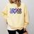 Class Of 1968 Shirt Tie Dye Senior Graduation Class Reunion Comfort Colors Sweatshirt Butter