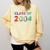 Class Of 2004 School Reunion College Highschool Graduation Comfort Colors Sweatshirt Butter