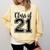Class Of 2021 Senior 21 Cool Graduation Comfort Colors Sweatshirt Butter