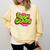 Class Of 2022 Future Fresh Senior 90's TV Style Graduation Comfort Colors Sweatshirt Butter