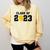 Class Of 2023 Graduation Waterpolo Senior 2023 Comfort Colors Sweatshirt Butter