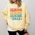 Class Of 2023 Senior 2023 Graduation Retro Seniors Comfort Colors Sweatshirt Butter