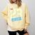 Class Of 2023 Seniors 23 Crew Senior Graduation Idea Comfort Colors Sweatshirt Butter