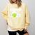 Class Of 2025 Graduation Senior Tennis Player Comfort Colors Sweatshirt Butter
