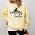 Class Of 2025 Gymnastics Mom Senior Gymnast Graduation Comfort Colors Sweatshirt Butter