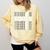 Class Of 2025 Senior 2025 Back To School 2025 Graduation 25 Comfort Colors Sweatshirt Butter