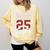Class Of 2025 Senior 2025 Graduation 2025 Soccer Comfort Colors Sweatshirt Butter