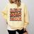 Class Of 2025 Senior Orange And Student Graduation Comfort Colors Sweatshirt Butter
