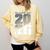 Class Of 2026 High School Senior Graduation Grey Sport Style Comfort Colors Sweatshirt Butter