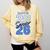Class Of 2026 Senior Graduation High School And College Grad Comfort Colors Sweatshirt Butter