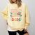 Class Of 2026 Senior Twelve Years Later Sloth Graduation Comfort Colors Sweatshirt Butter
