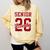Class Of 2026 Senior 2026 Senior Twenty 26 Graduation Men Comfort Colors Sweatshirt Butter
