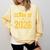 Class Of 2026 Shirt Graduation Comfort Colors Sweatshirt Butter