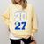 Class Of 2027 Senior 2027 Graduation Comfort Colors Sweatshirt Butter