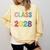 Class Of 2028 Colorful Graduation Comfort Colors Sweatshirt Butter
