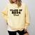 Class Of 2034 Senior 2034 Graduation Bruh Comfort Colors Sweatshirt Butter