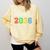 Class Of 2036 Grow With Me Graduation First Day Of School Comfort Colors Sweatshirt Butter