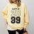 Class Of 2039 Blue Graduation Senior Student Tee Comfort Colors Sweatshirt Butter