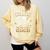College Grad Class Of 2028 Senior Graduate Graduation 2028 Comfort Colors Sweatshirt Butter