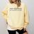 College Grad High School Graduation Sarcasm Humor Joke Comfort Colors Sweatshirt Butter