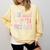 Colorful Proud Grandma 2024 NICU Graduate Baby Graduation Comfort Colors Sweatshirt Butter