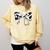 Cow Print Bow And Stethoscope Nurse RN Graduation Coquette Comfort Colors Sweatshirt Butter