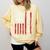 Criminal Justice Major College Student Graduate Graduation Premium Comfort Colors Sweatshirt Butter